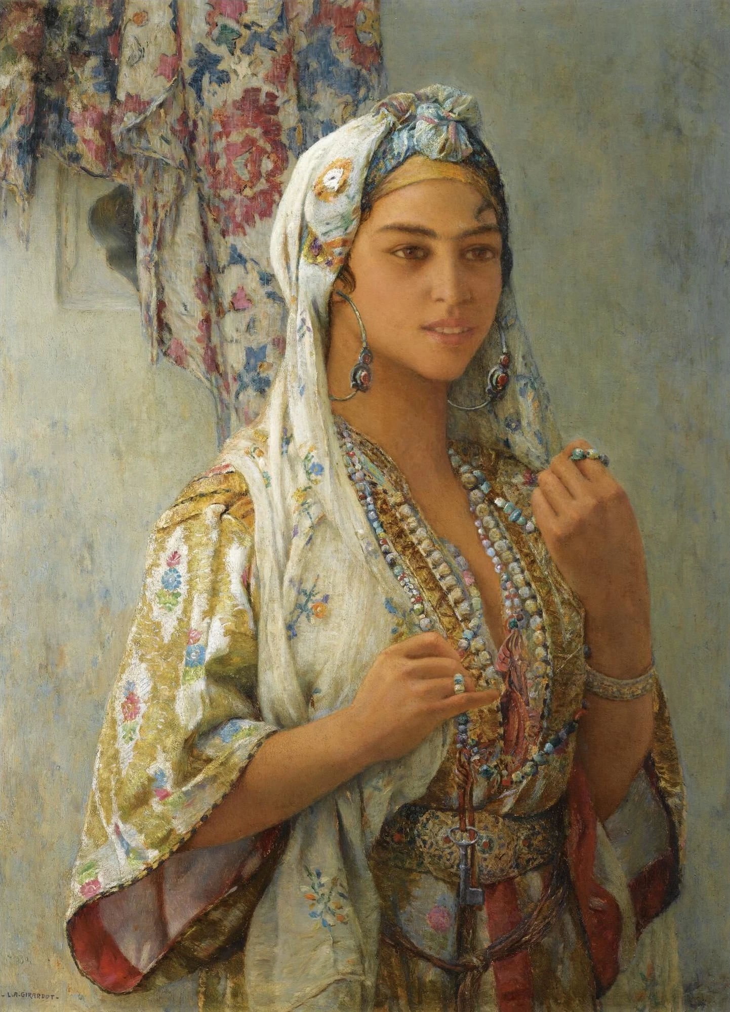 Una ragazza del Marocco